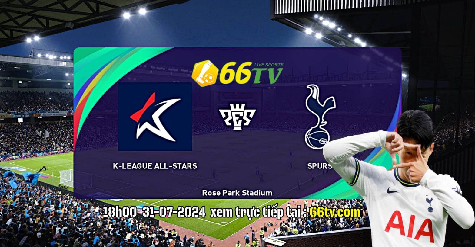 Tổng hợp trận đấu : K-League All Stars vs Tottenham Hotspur