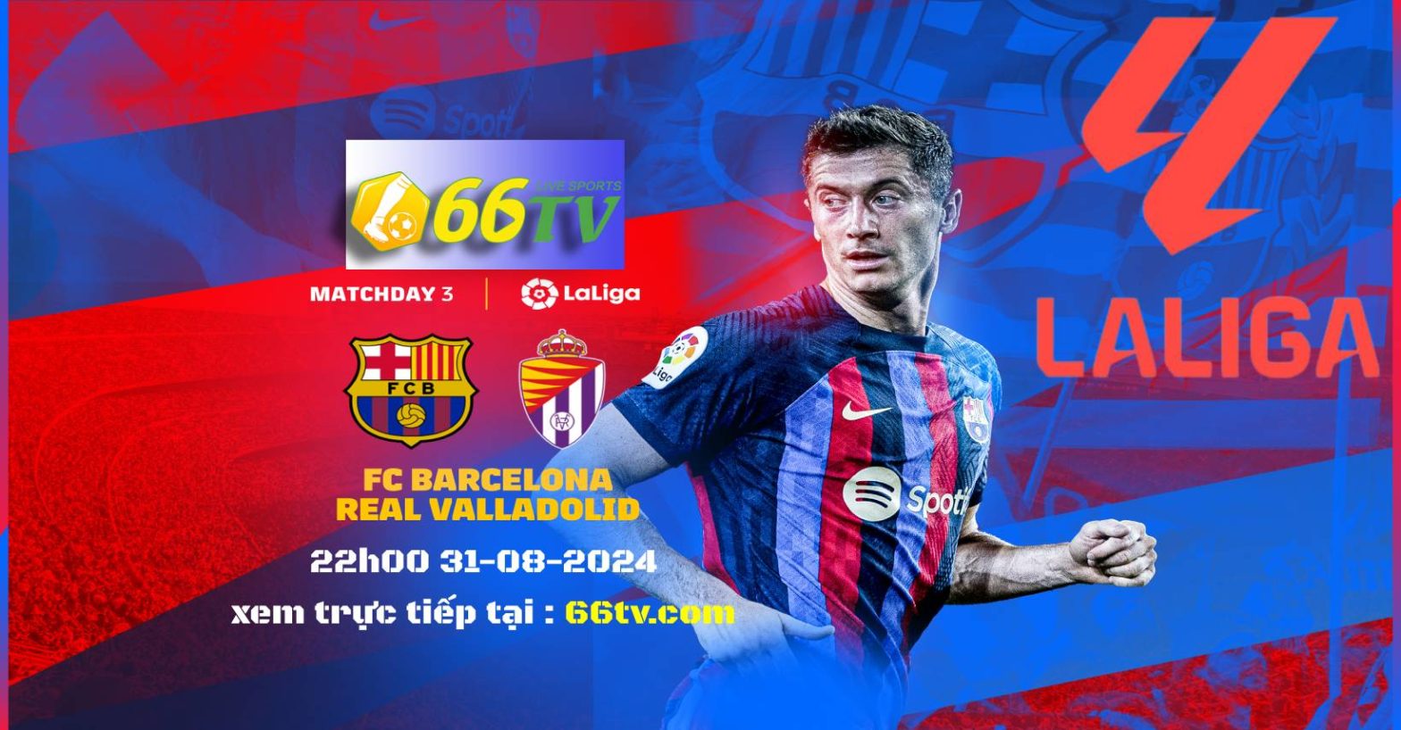 Tổng hợp trận đấu :  Barcelona vs Real Valladolid