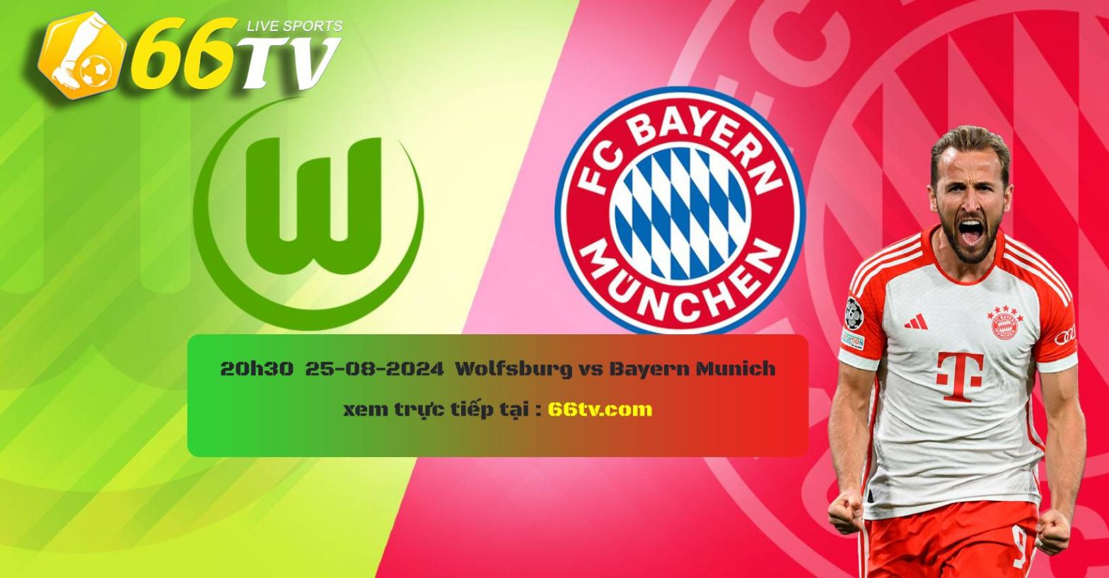 Tổng hợp trận đấu :  Wolfsburg vs Bayern Munich