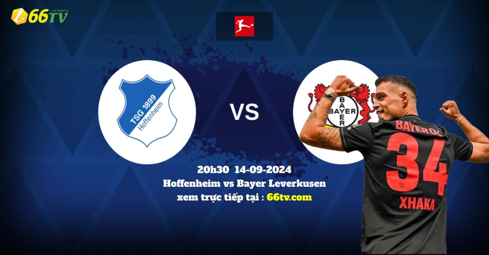 Tổng hợp trận đấu :  Hoffenheim vs Bayer Leverkusen