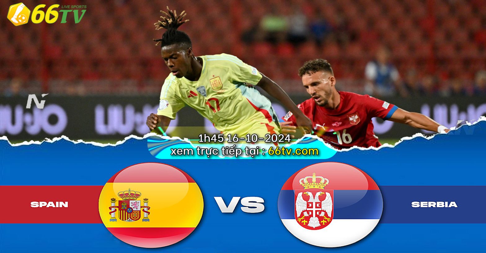 Nhận định Tây Ban Nha vs Serbia (01h45, 16/10): Thắng trận của nhà vô địch