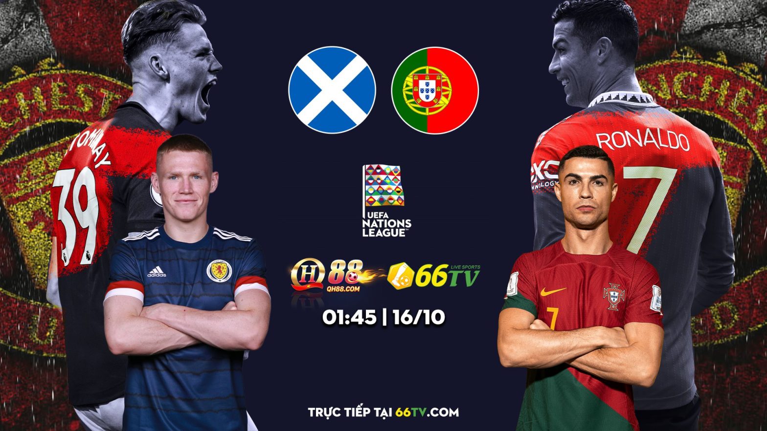 Tổng hợp trận đấu : Scotland vs Portugal