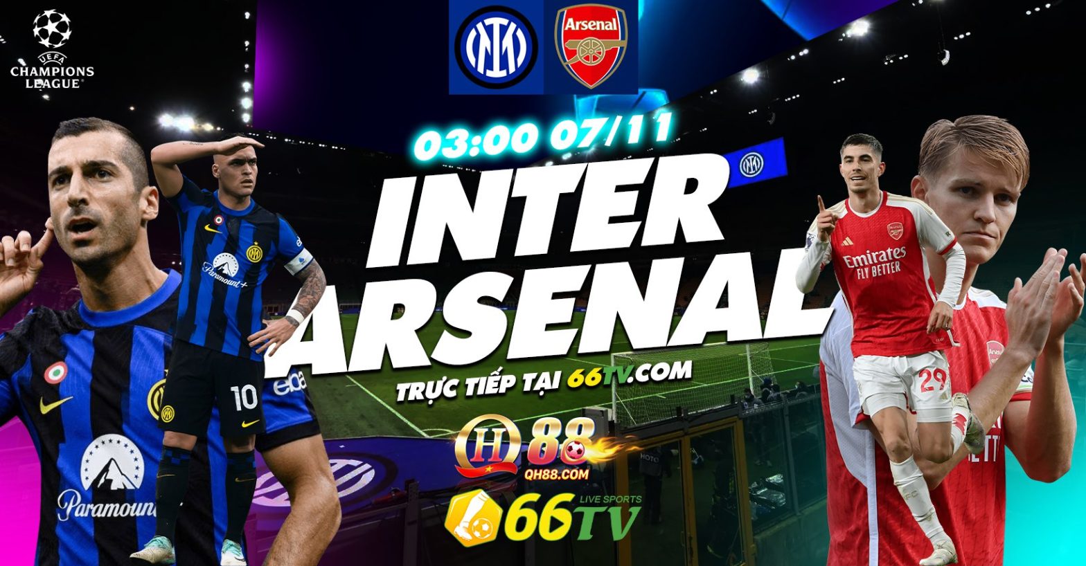 Nhận định Inter vs Arsenal (03h00 7/11) : Giuseppe Meazza không dễ cho pháo thủ