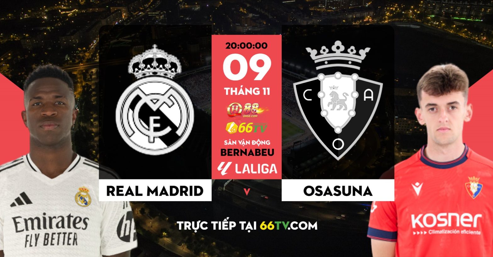 Nhận định Real Madrid vs Osasuna (20h00 9/11) : Thức tỉnh tại Bernabeu