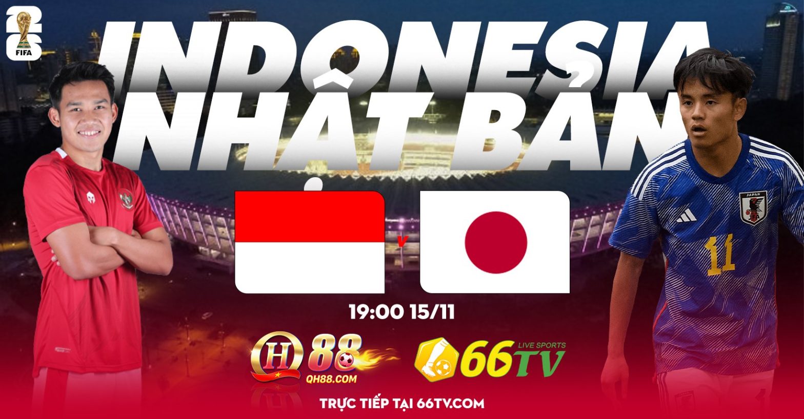 Nhận định Indonesia vs Nhật Bản（19h00 15/11）: Vỡ mộng với Samurai