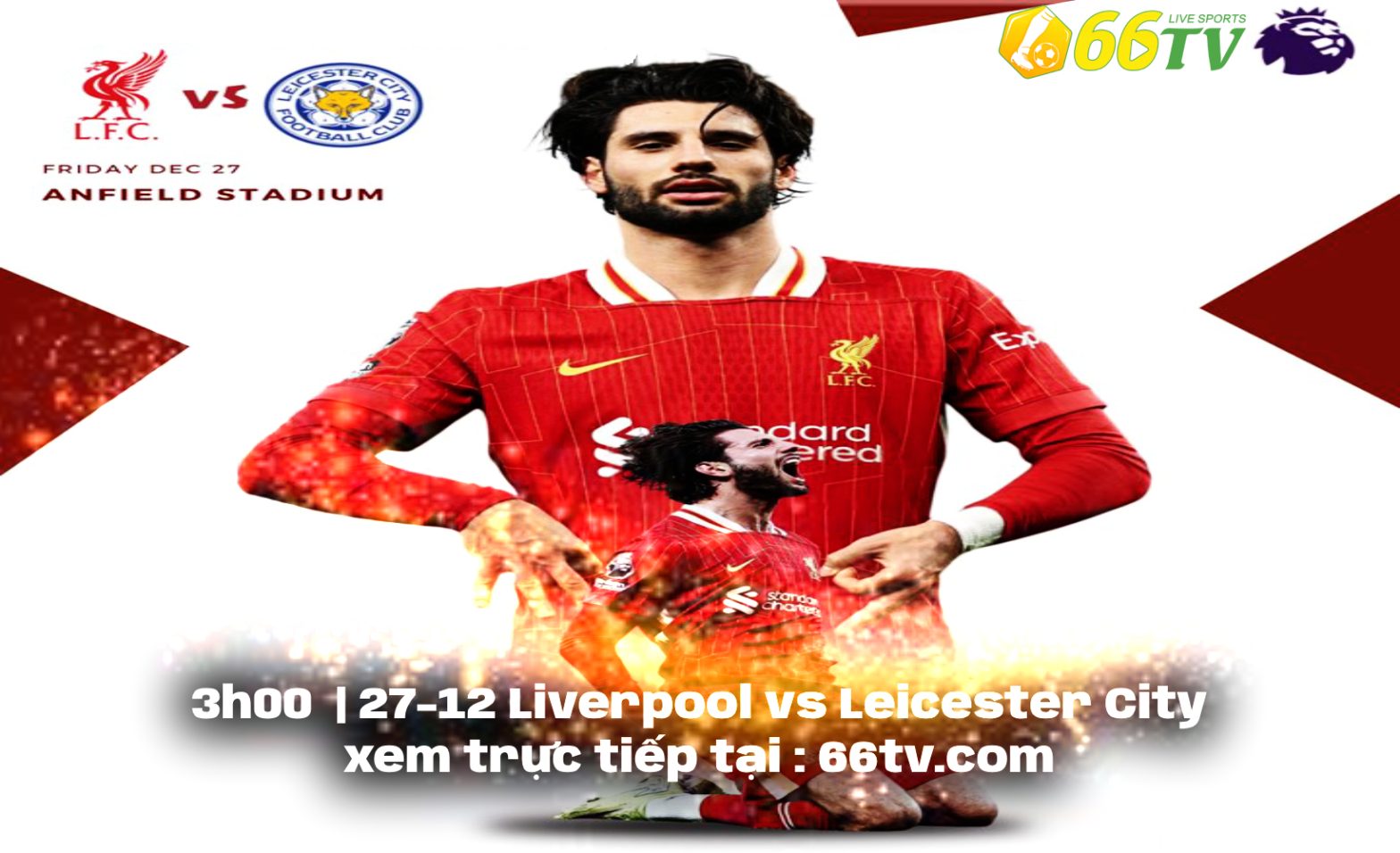 Nhận định Liverpool vs Leicester ( 03h00 27/12 ): Tan hoang ‘bầy cáo’