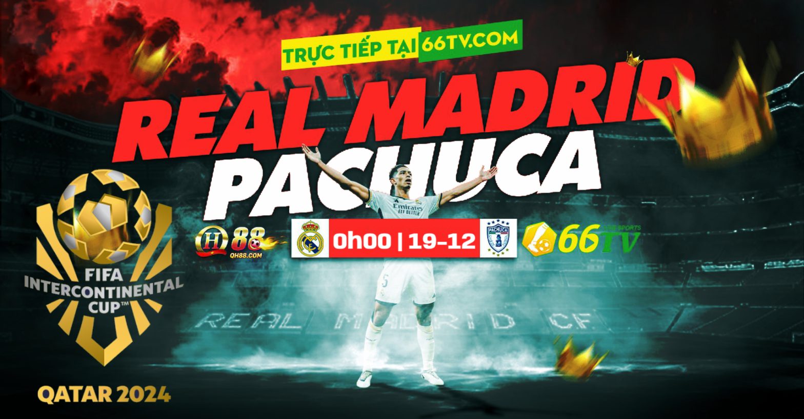 Tổng hợp trận đấu : REAL VS Pachuca