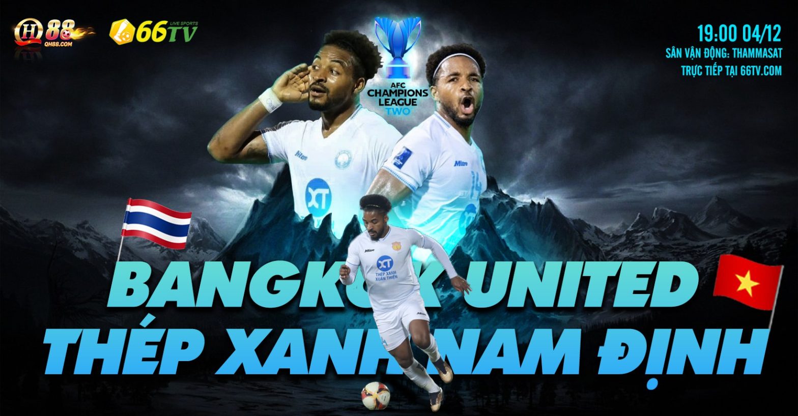 Nhận định Bangkok United vs Nam Định (19h00 4/12) : Thắng để tranh đầu bảng