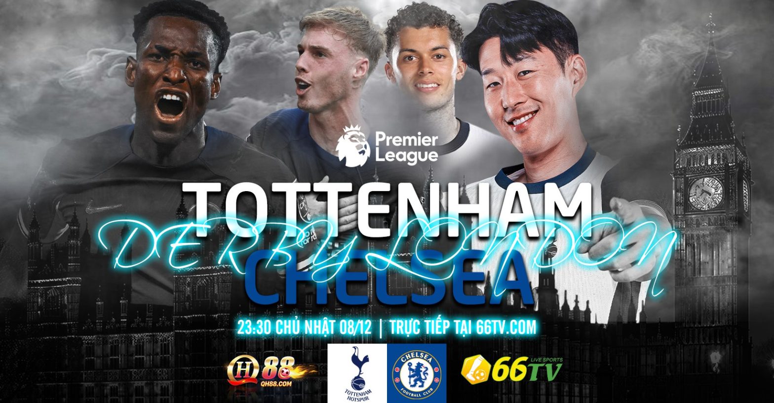 Tổng hợp trận đấu : Tottenham Hotspur vs Chelsea