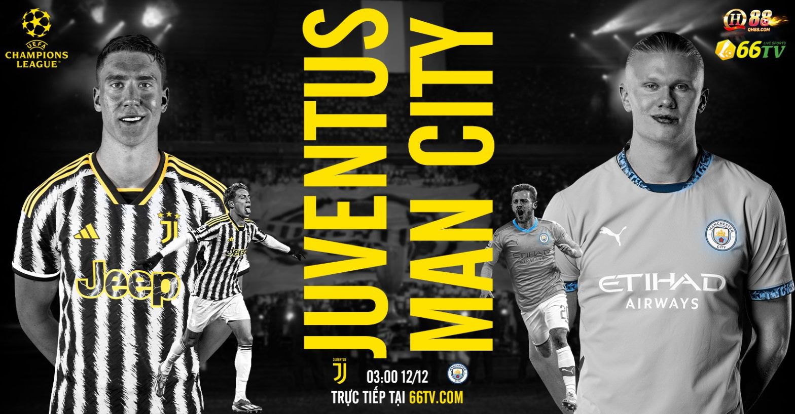 Tổng hợp trận đấu : Juventus vs Manchester City