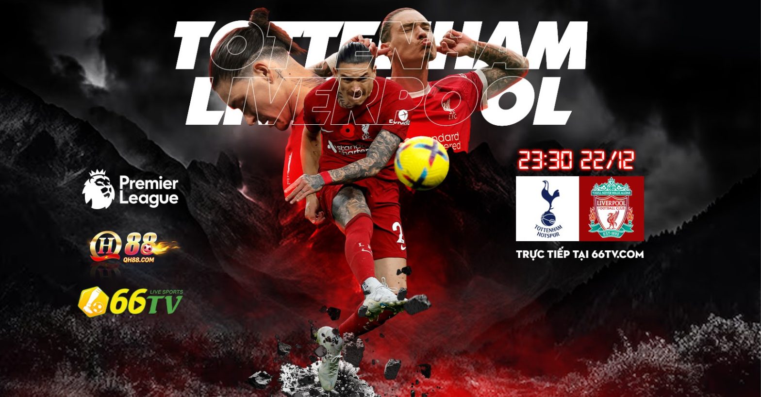 Tổng hợp trận đấu : Tottenham Hotspur vs Liverpool