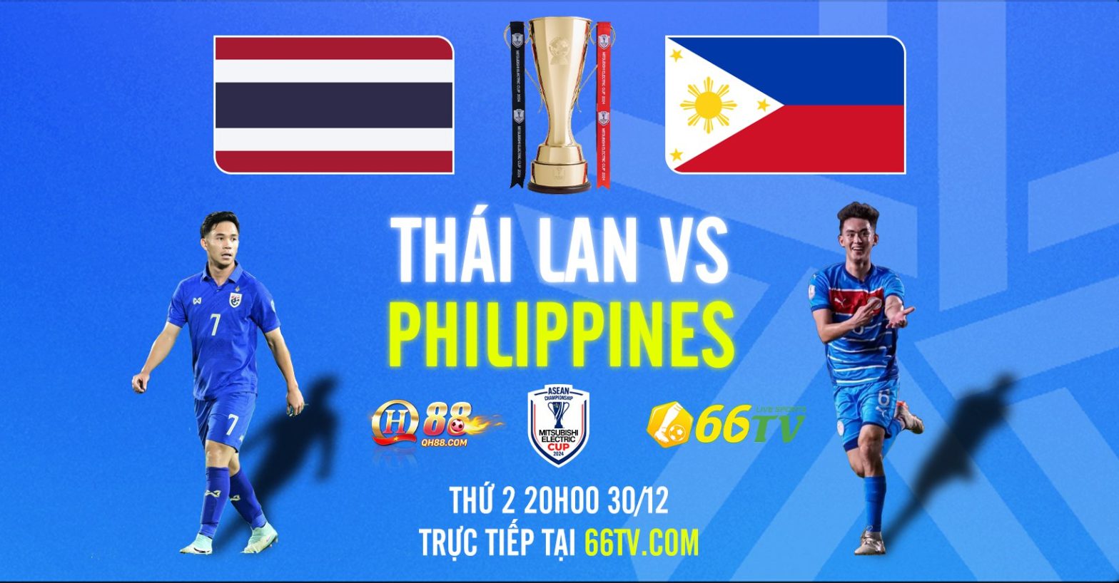 Nhận định Thái Lan vs Philippines ( 20h00 30/12 ) : VIỆT NAM gọi, Thái Lan trả lời…….