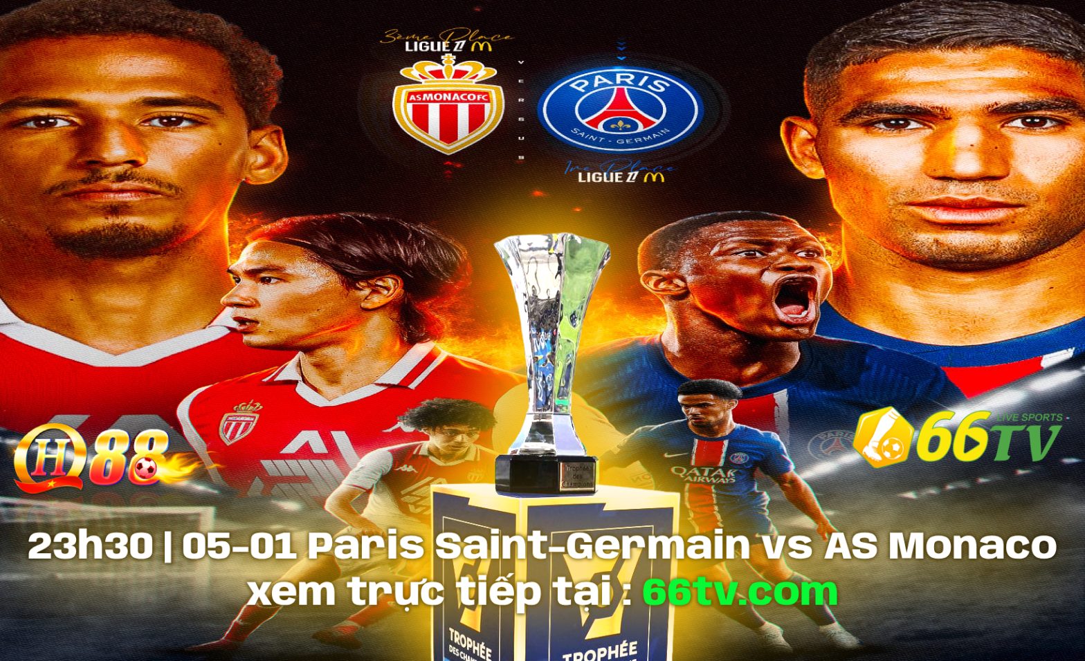 Nhận định PSG vs Monaco ( 23h30 05/01/2025 ) : Ngôi Vua khó lật