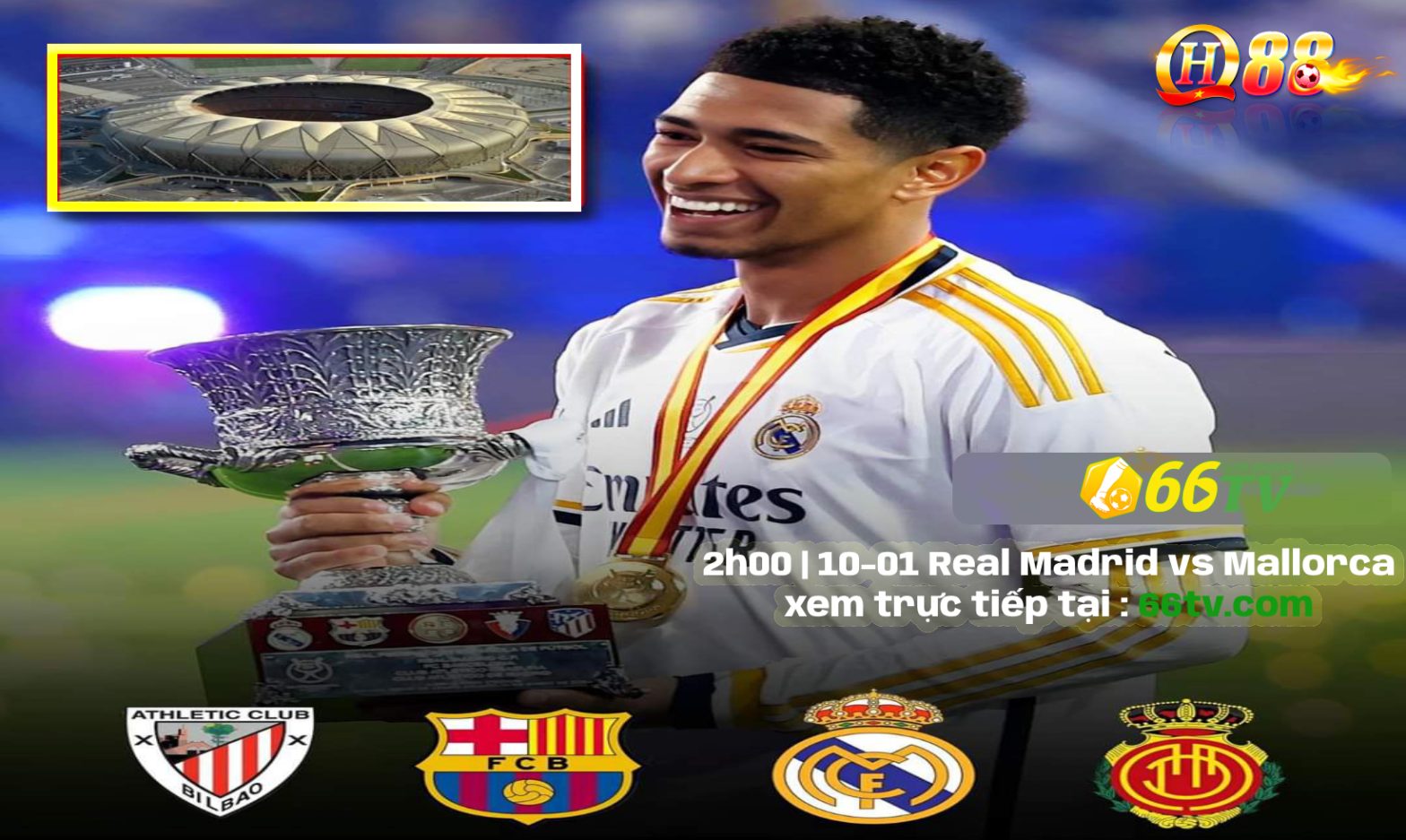 Tổng hợp trận đấu : Real Madrid vs Mallorca