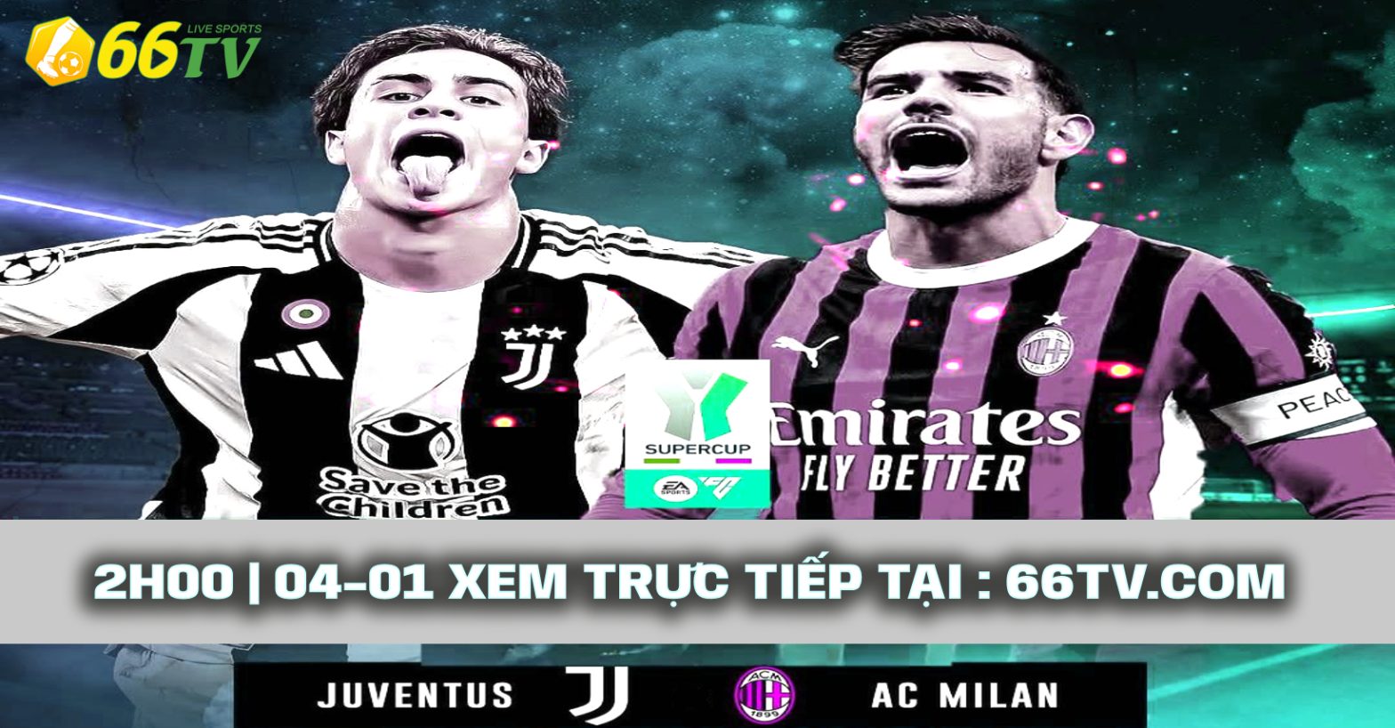 Tổng hợp trận đấu : Juventus vs AC Milan