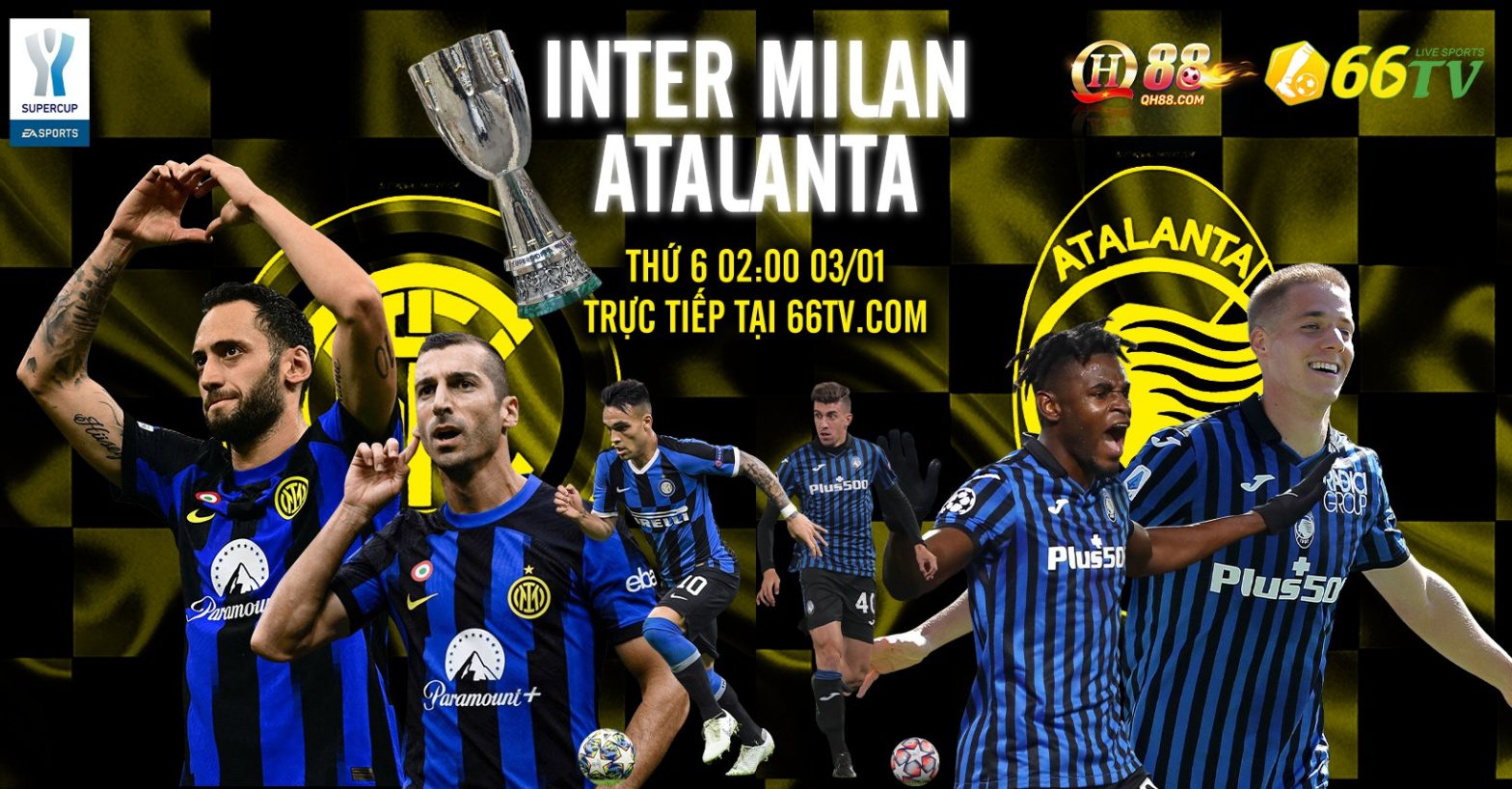 Nhận định Inter Milan vs Atalanta ( 02h00 3/1 ) : Bản lĩnh ĐKVĐ  Serie A